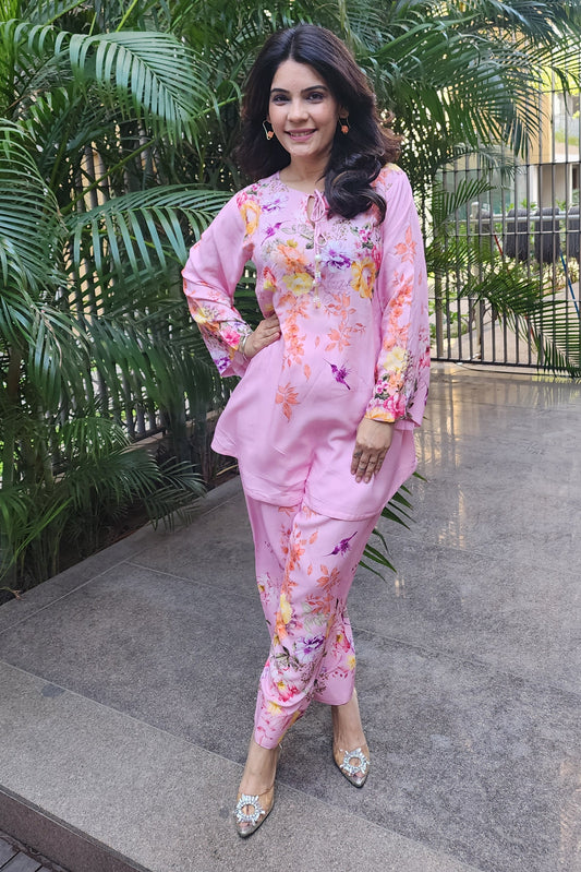Blush Bloom Co-ord Set