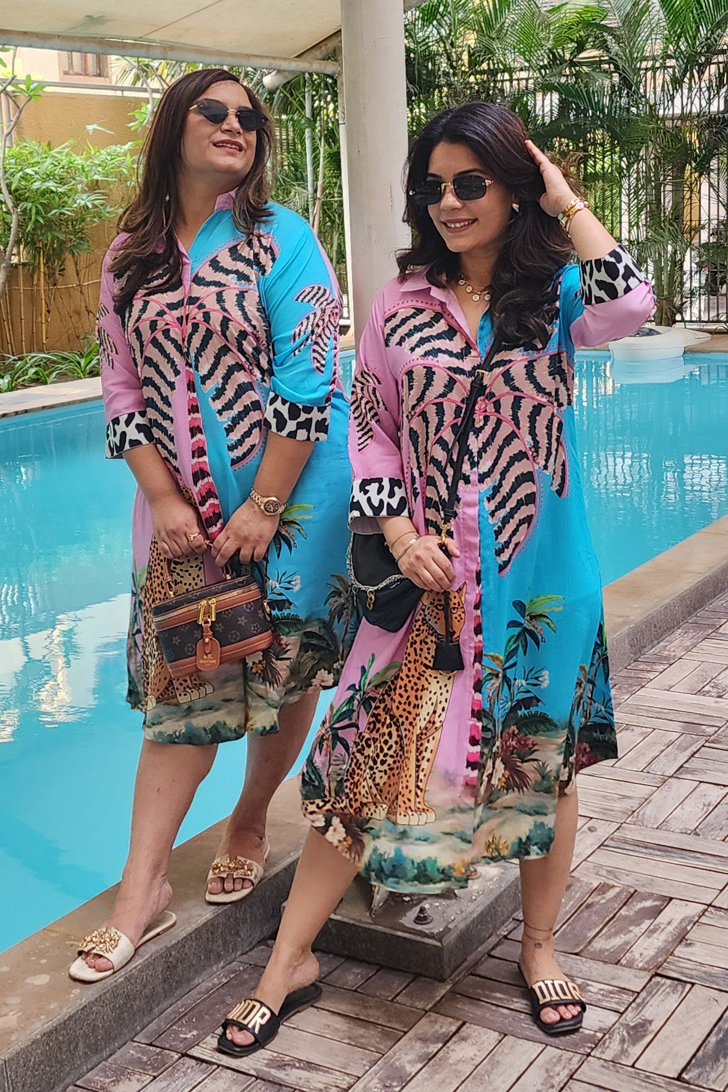 Bold Safari Chic Dress
