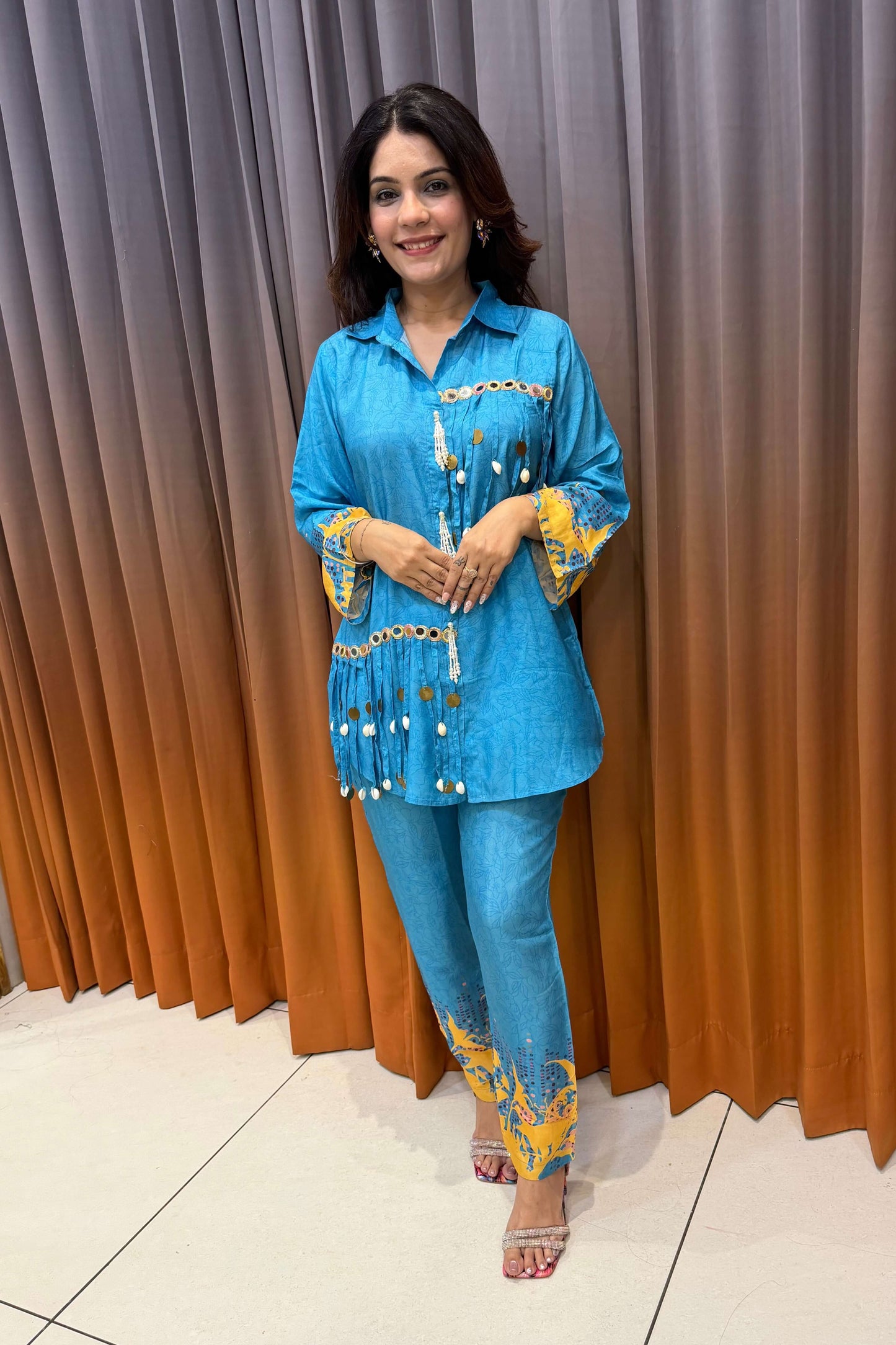 MULTI FACE CO-ORD SET (15291)