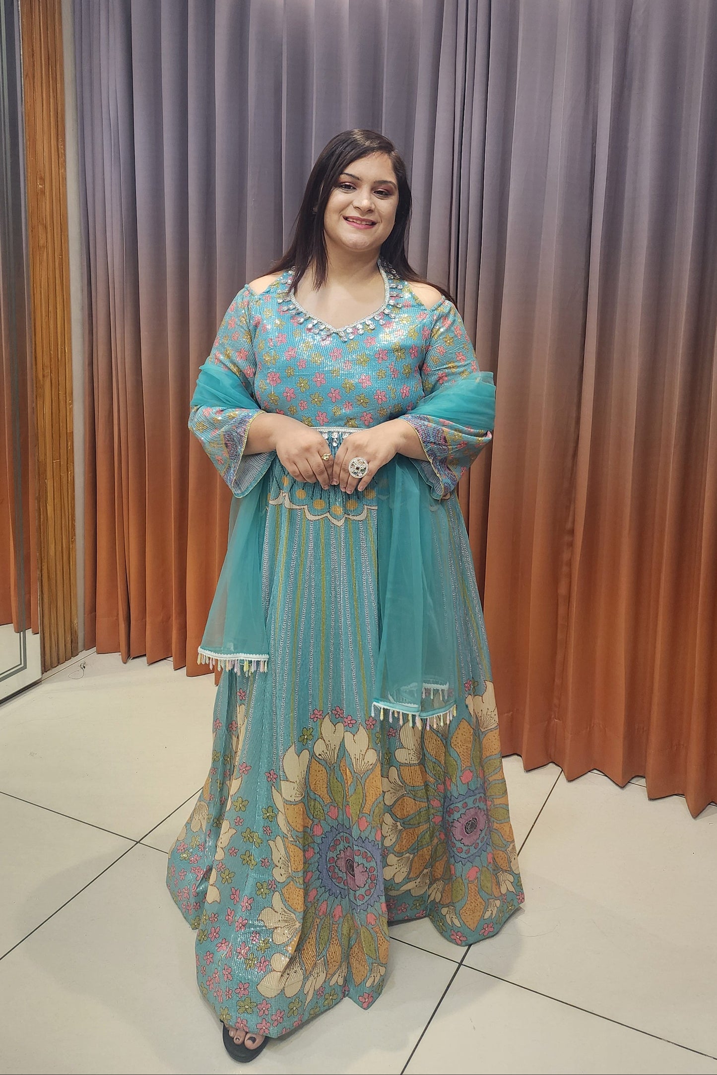 Carnival Bloom Gown (15569)