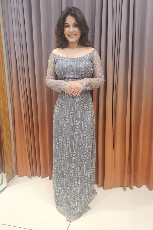 SILVER PEARL SET