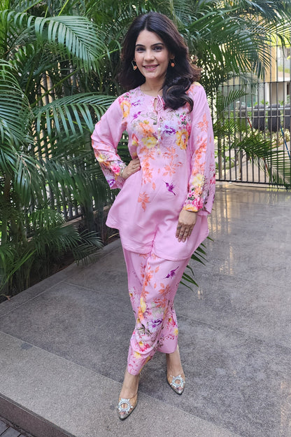 Blush Bloom Co-ord Set