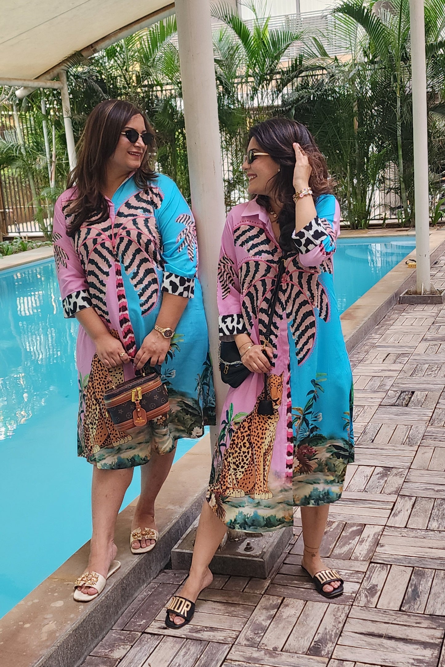 Bold Safari Chic Dress