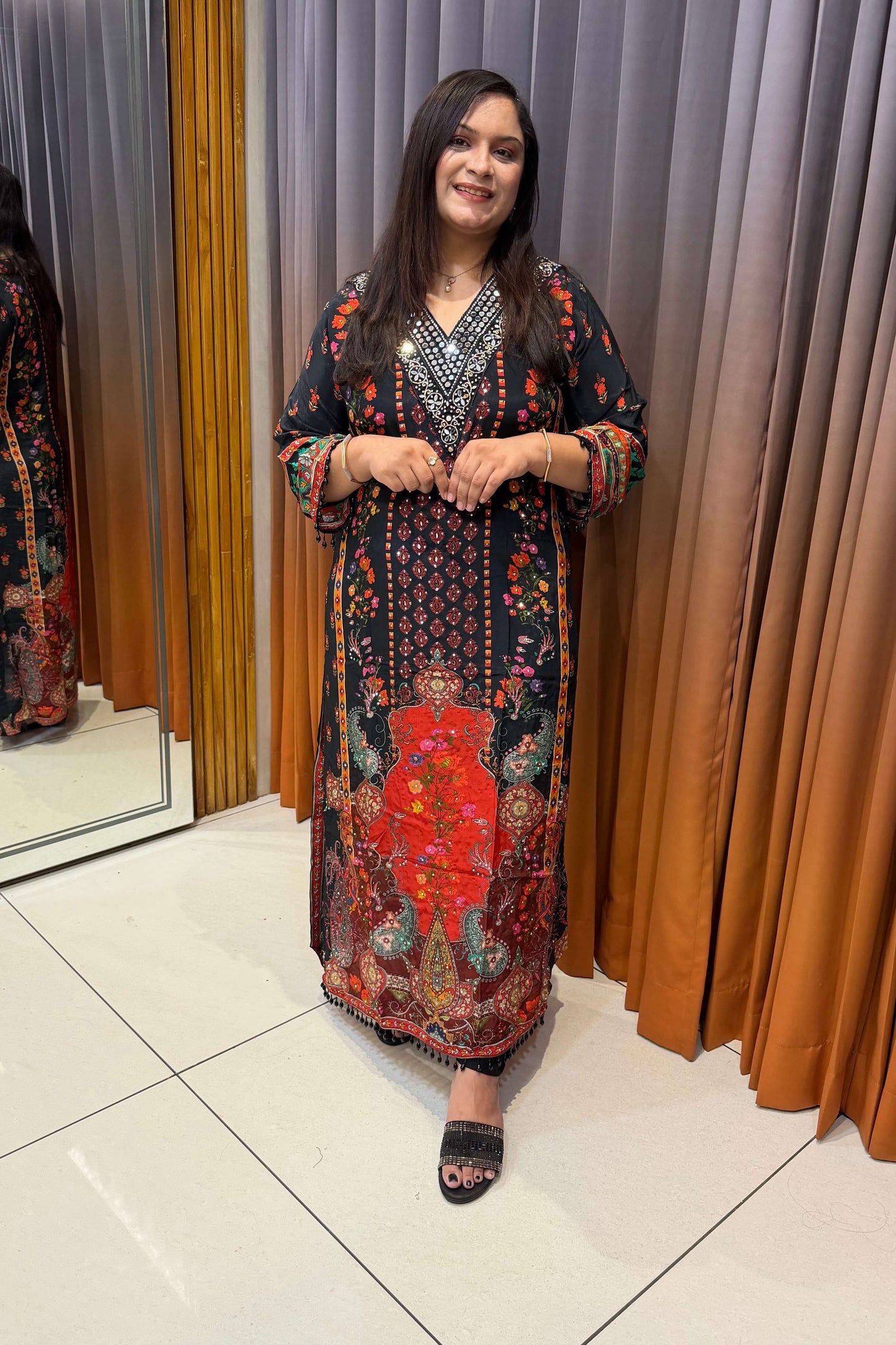 MIRROR MULTY DRESS (15496)