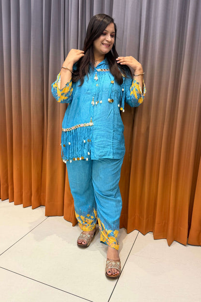 MULTI FACE CO-ORD SET (15291)