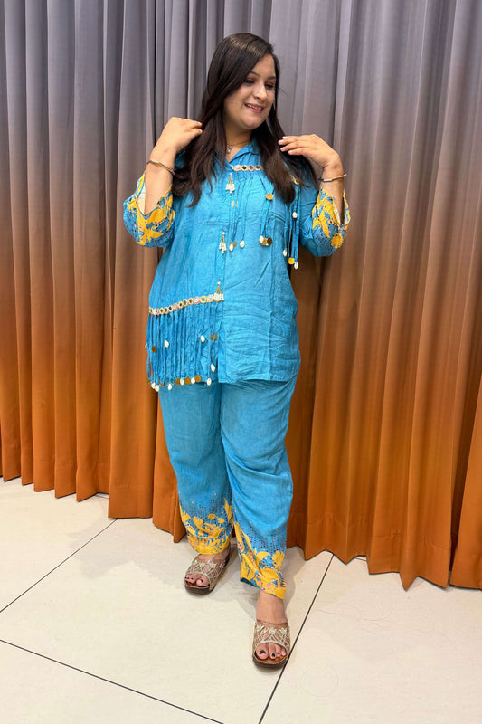 MULTI FACE CO-ORD SET (15291)