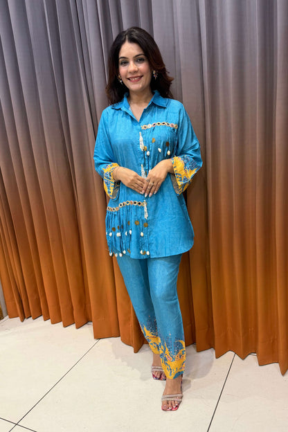 MULTI FACE CO-ORD SET (15291)