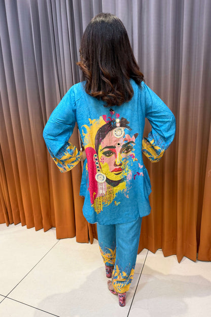 MULTI FACE CO-ORD SET (15291)