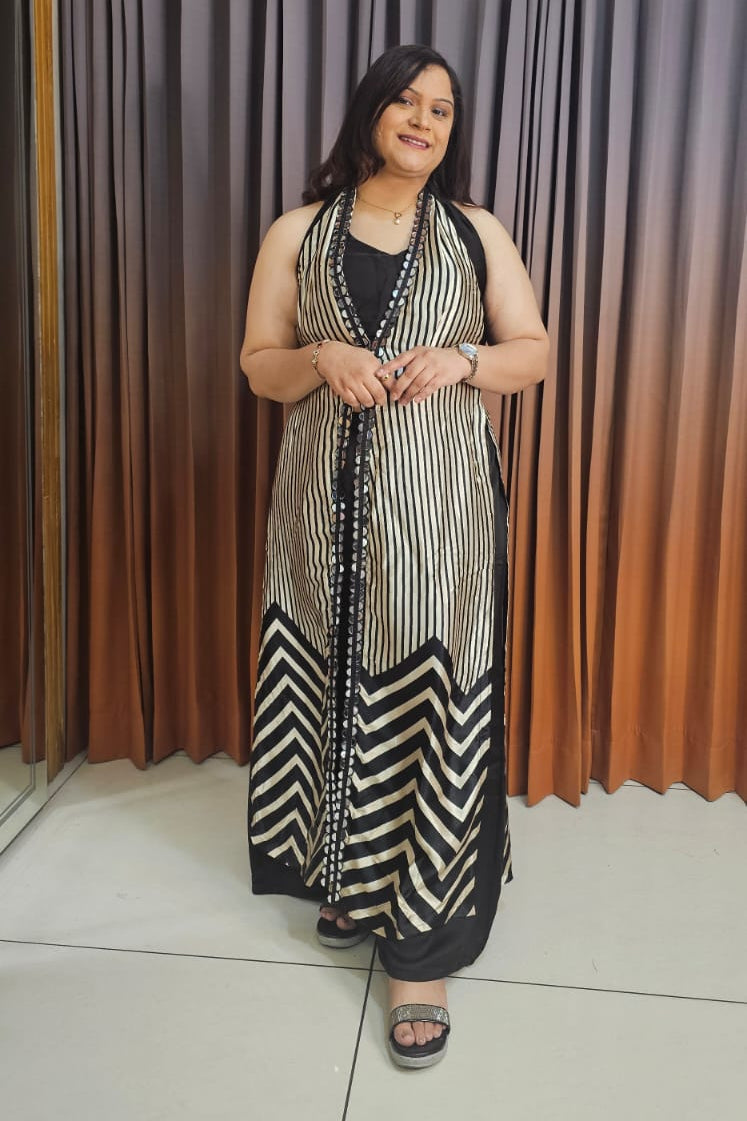 OFF WHITE HAKOOBA CO-ORD SET