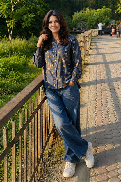 Floral Whisper Casual Shirt
