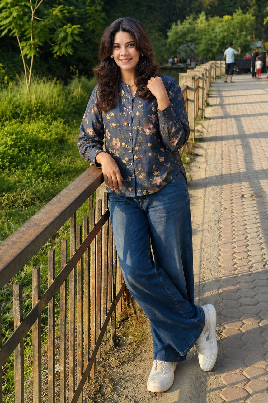 Floral Whisper Casual Shirt