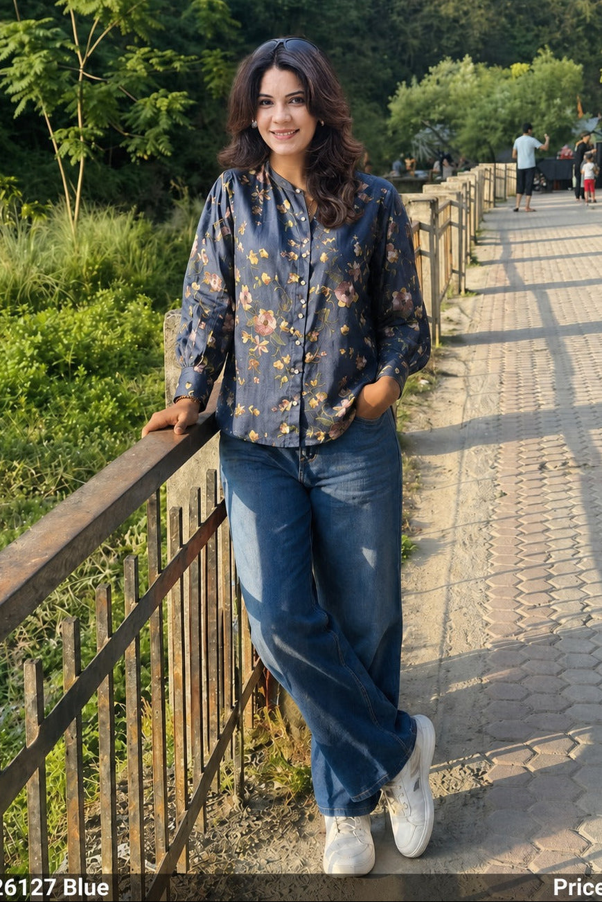 Floral Whisper Casual Shirt